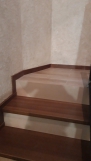 Лестница комбинированная с отделкой (9 фото) - №45