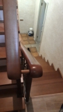 Лестница комбинированная с отделкой (9 фото) - №45