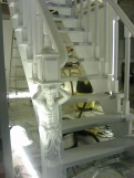 Лестница на чистовом деревянном косоуре (15 фото) - №44