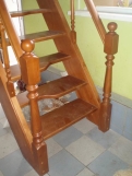 Лестница "гусиный шаг", сосна (2 фото) - №5