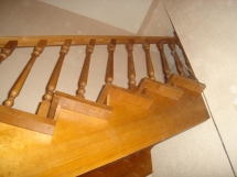 Деревянная лестница. Ступени, отделка (28 фото) - №38