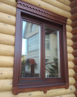Дачные окна деревянные