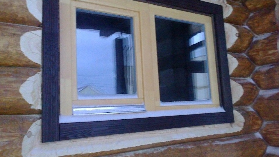 Окна деревянные в деревянный дом