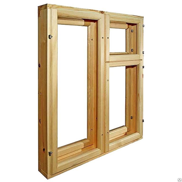 Окно деревянное с форточкой для дачи